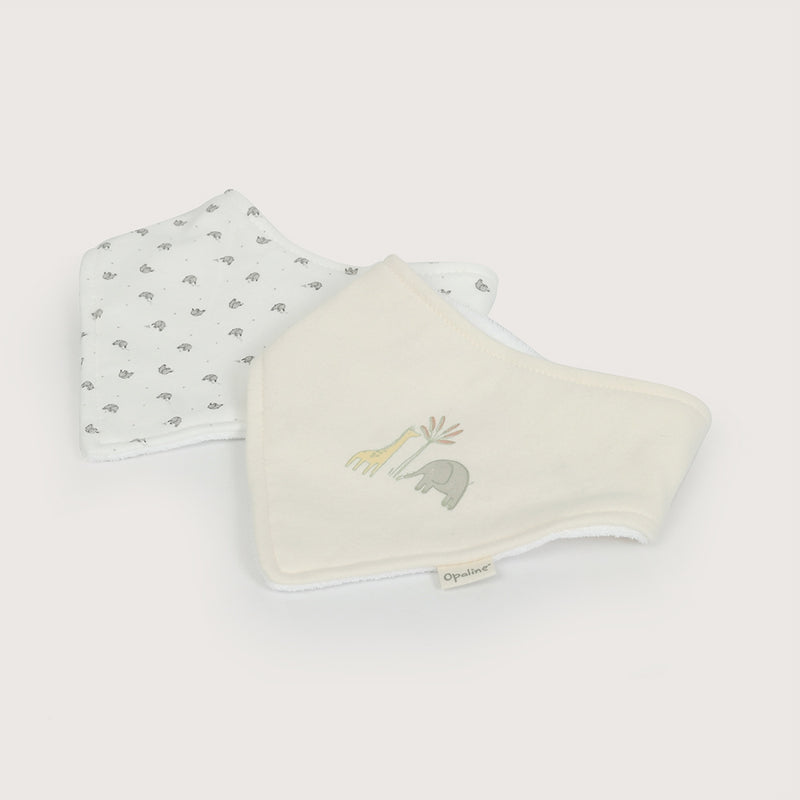 Pack De 2 Baberos Triangulares Niño