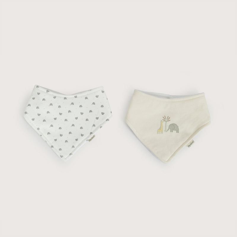 Pack De 2 Baberos Triangulares Niño