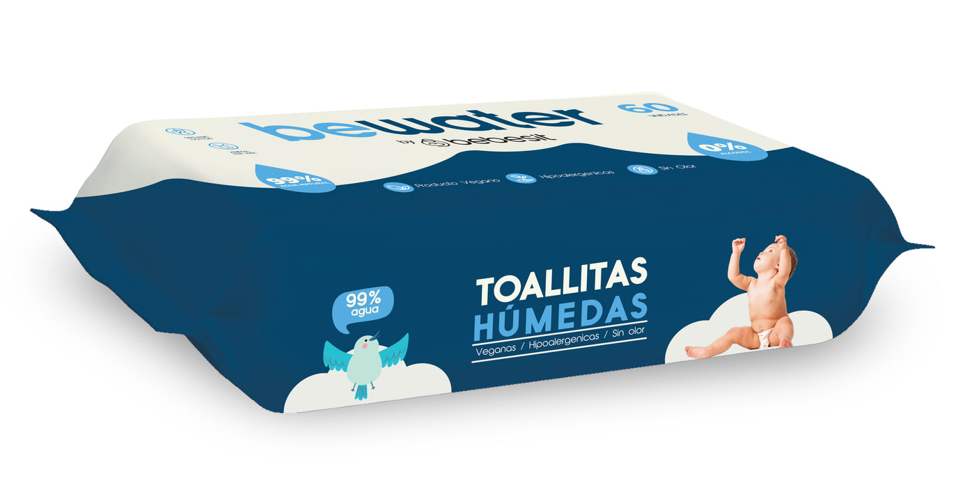 Toallitas Humeda Be Water x 12 unid/caja