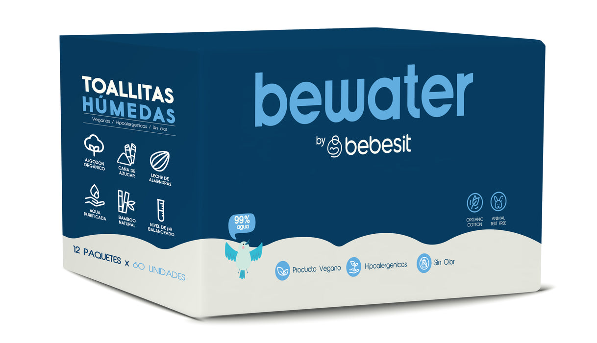 Toallitas Humeda Be Water x 12 unid/caja