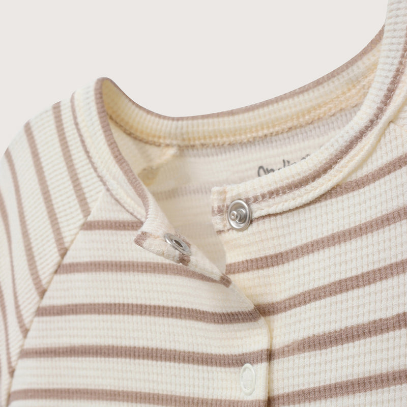 Bombacho Waffle Estampado Beige De Bebé Niño