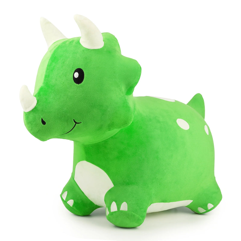 Triceratops Saltarín de Felpa Bouncy Pals Timmy – Inflable y Lavable