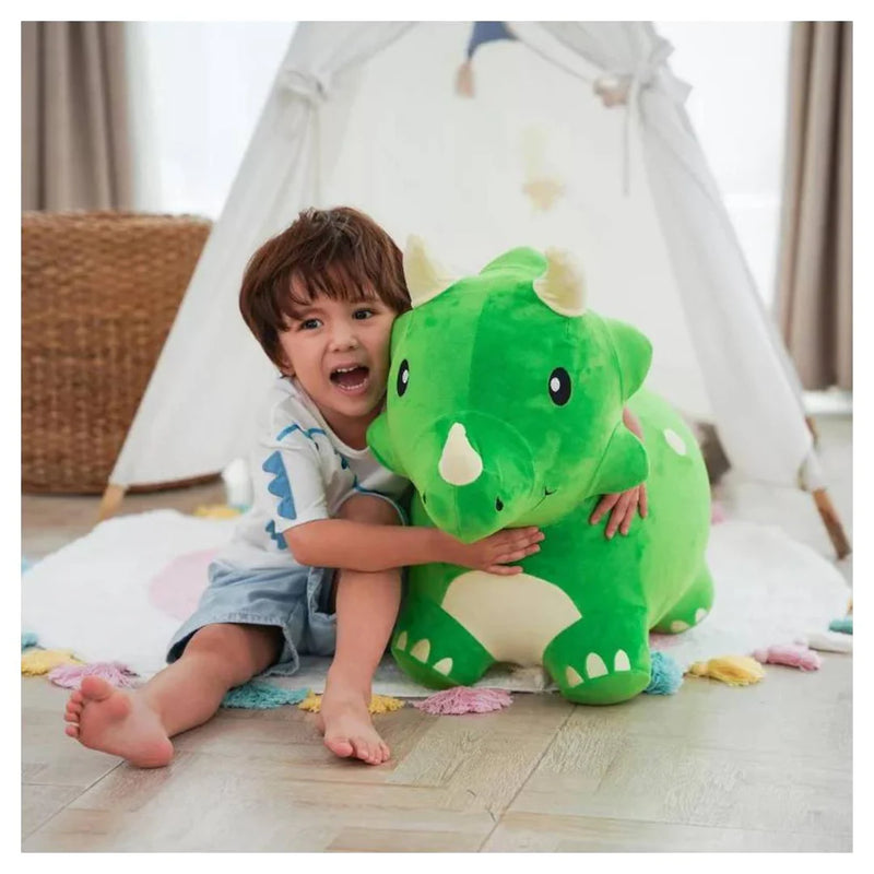 Triceratops Saltarín de Felpa Bouncy Pals Timmy – Inflable y Lavable