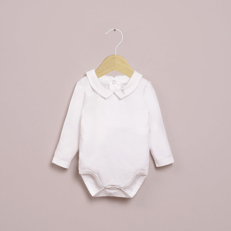 Body Blanco De Bebé Niño