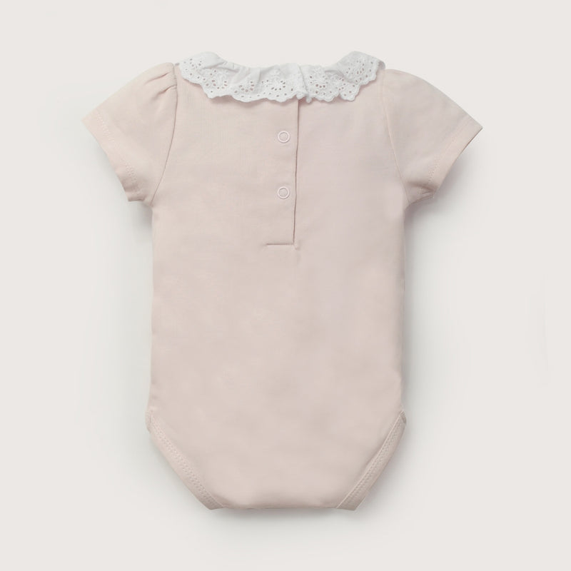 Body Rosado De Bebé Niña