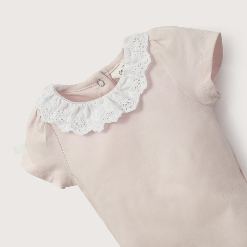 Body Rosado De Bebé Niña