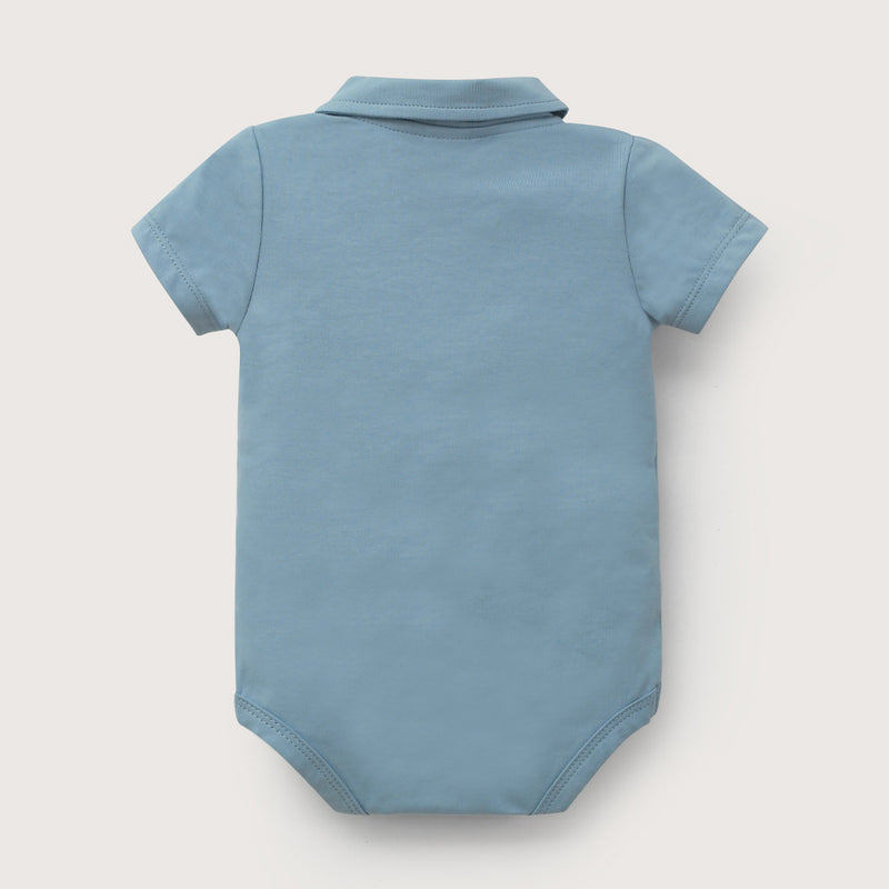 Body Azul De Bebé Niño