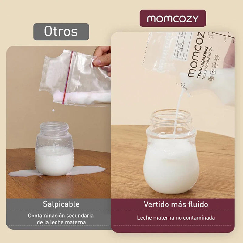 Bolsas para Almacenar Leche Materna con Boquilla x 60uds