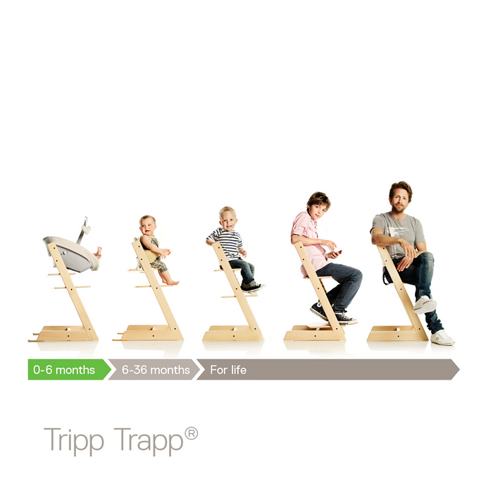 Silla Tripp Trapp Haya Whitewash