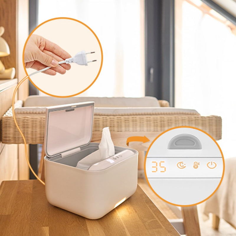 Calentador de Toallitas Humedas Babybliss