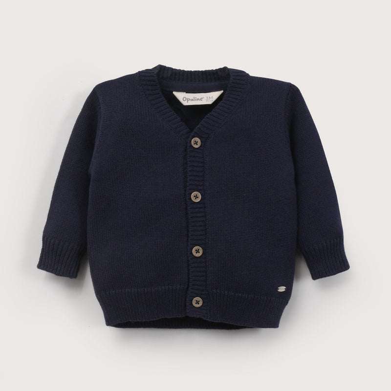 Chaleco Azul De Bebé Niño