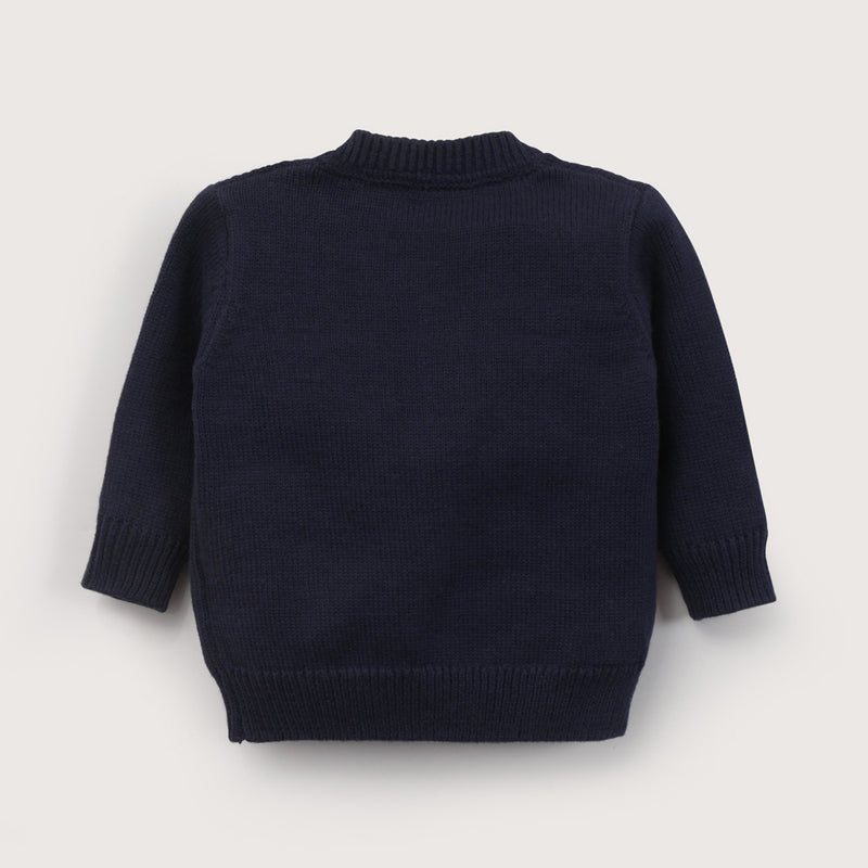 Chaleco Azul De Bebé Niño