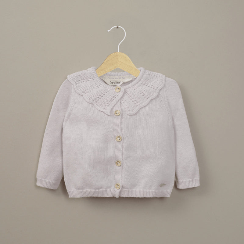 Chaleco Lila De Bebé Niña