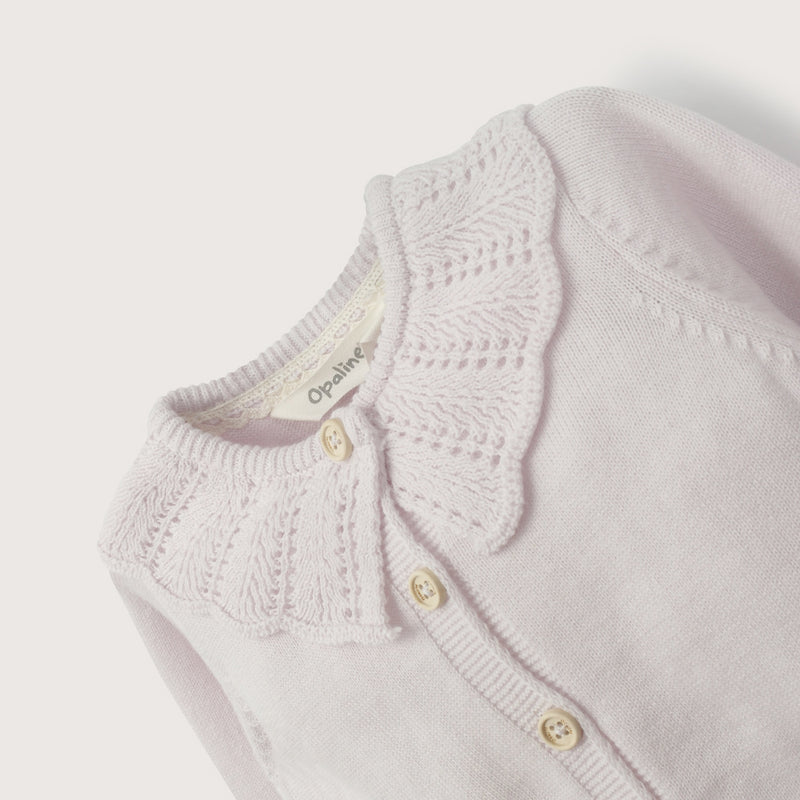 Chaleco Lila De Bebé Niña