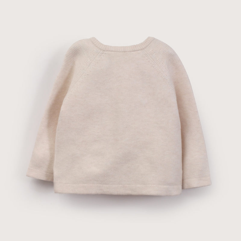 Chaleco Beige De Bebé Unisex