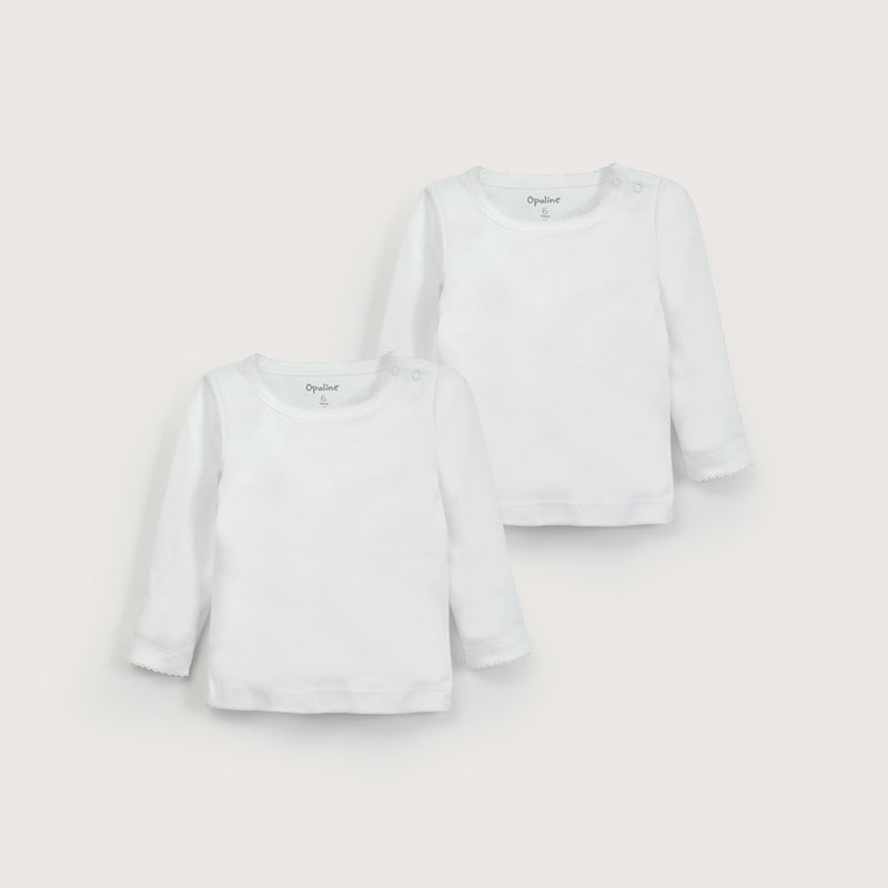 Camiseta ajuar blanco unisex