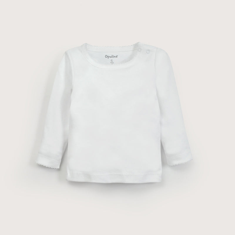 Camiseta ajuar blanco unisex