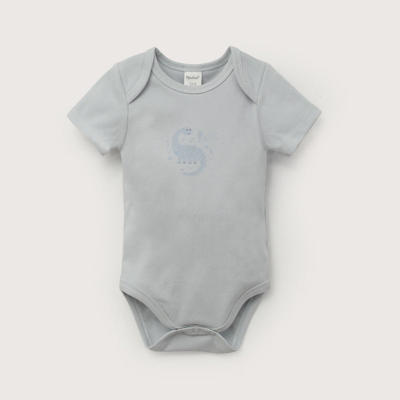 Conjunto 3 Piezas Bodies Y Pantalón Azul De Bebé Niño