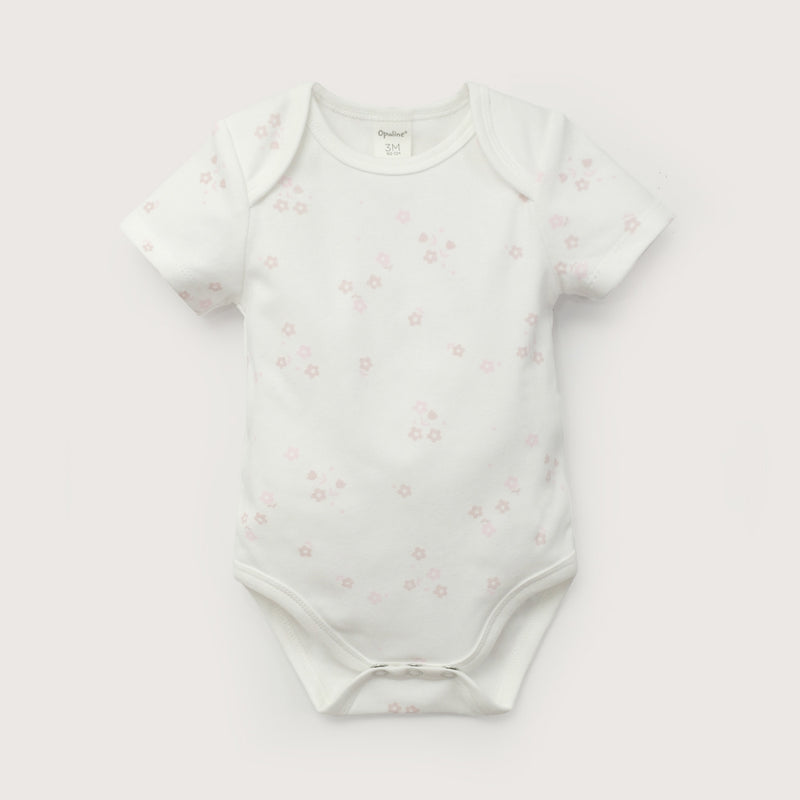 Conjunto 3 Piezas Bodies Y Pantalón Rosado De Bebé Niña