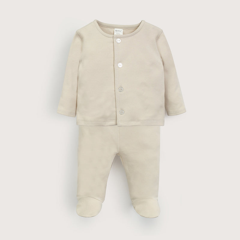 Conjunto Clínica Beige De Bebé Unisex