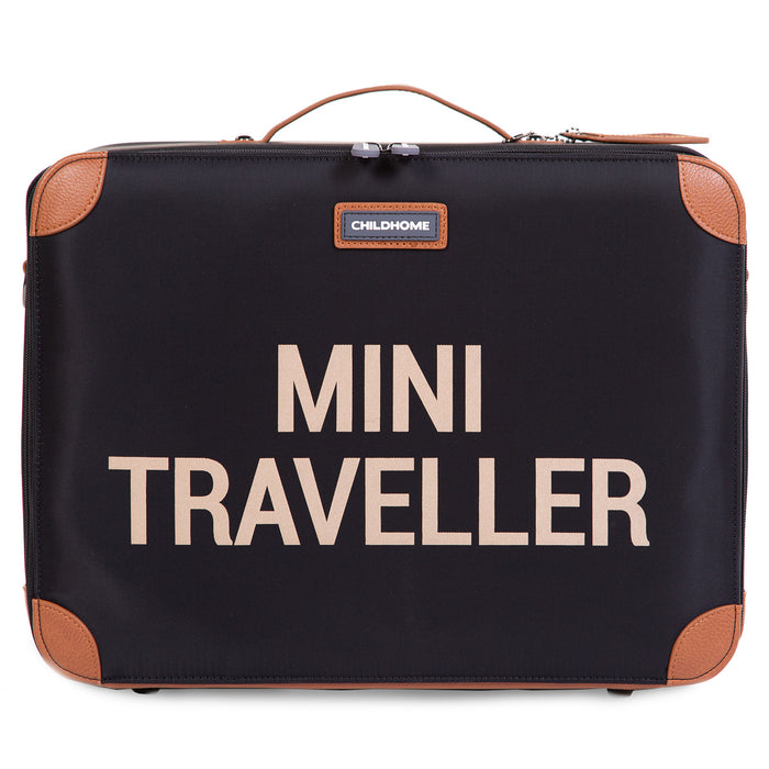 Maleta Mini Traveller Negro/Gold