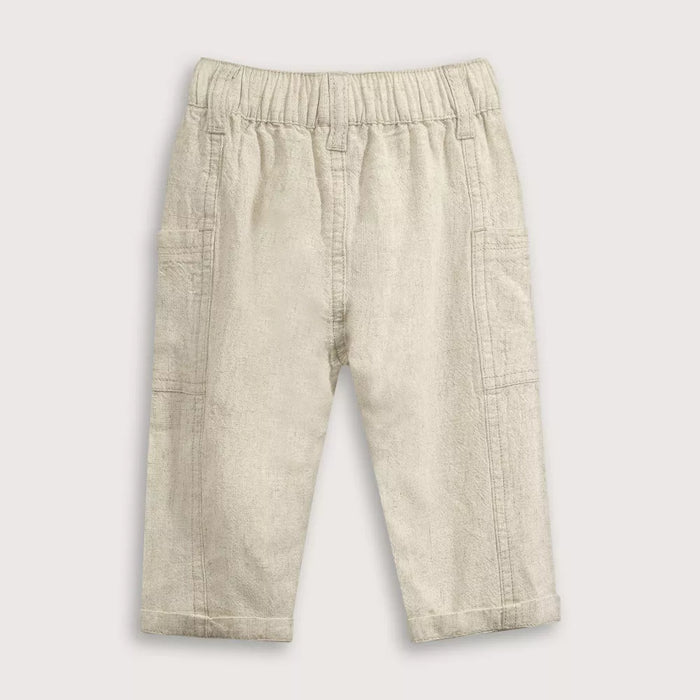 Pantalon Lino Beige