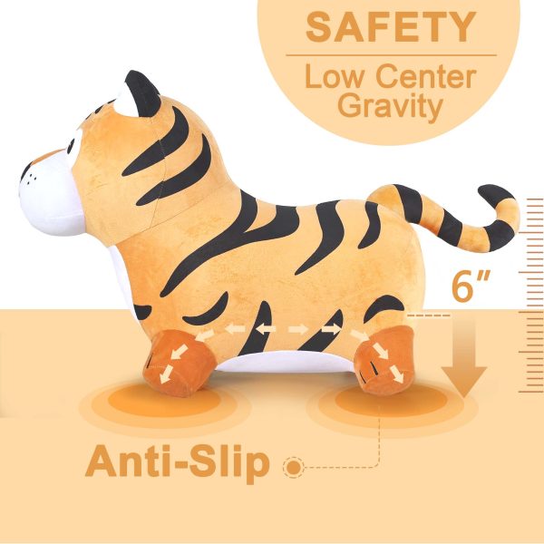 Tigre Saltarín de Felpa Bouncy Pals – Inflable y Lavable