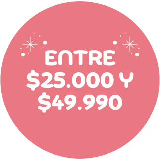 Entre $25.000 y $49.990