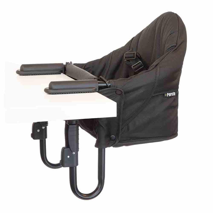 Silla de Comer de Mesa Portátil Perch – Black