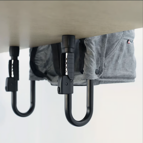 Silla de Comer de Mesa Portátil Perch – Black
