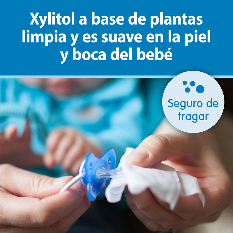 Toallitas Limpieza para Mamadera y Chupetes 40UN Dr. Brown's