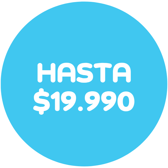 Hasta $19.990