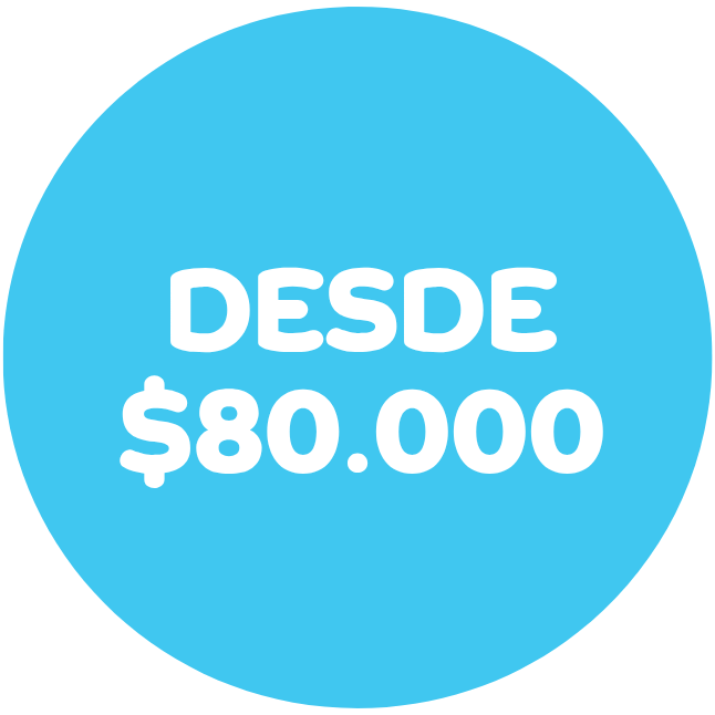 Desde $80.000