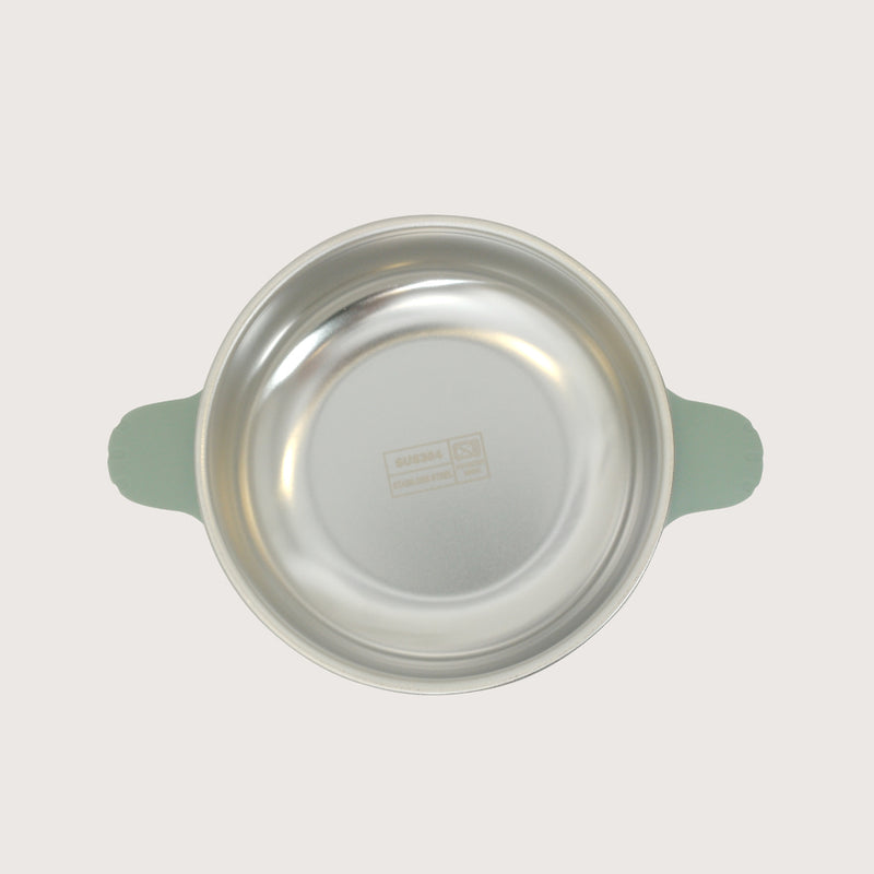 Bowl Antideslizante Con Acero Inoxidable