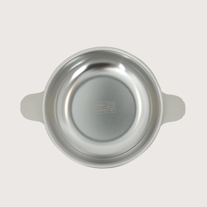 Bowl Antideslizante Con Acero Inoxidable