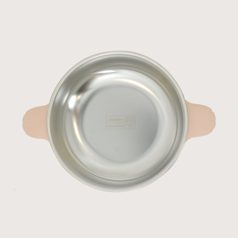Bowl Antideslizante Con Acero Inoxidable