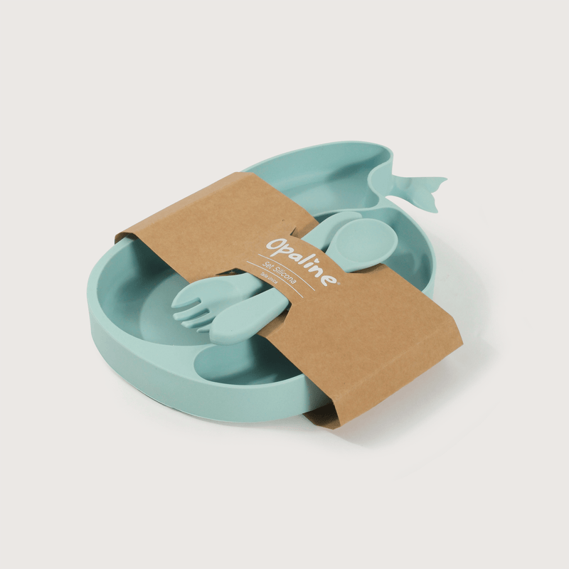 Plato Silicona De Niño