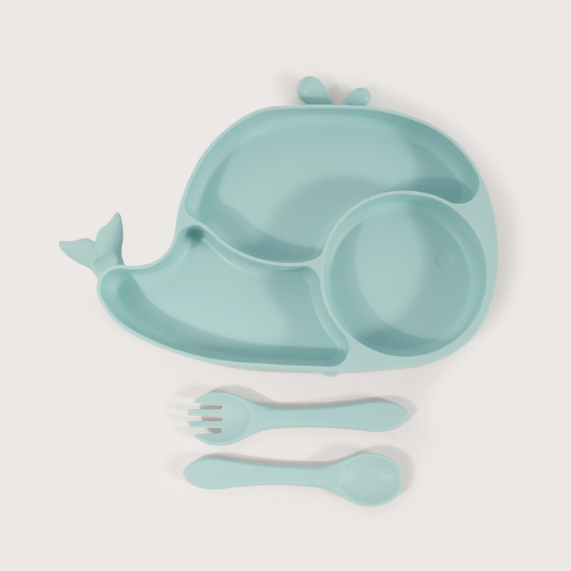 Plato Silicona De Niño