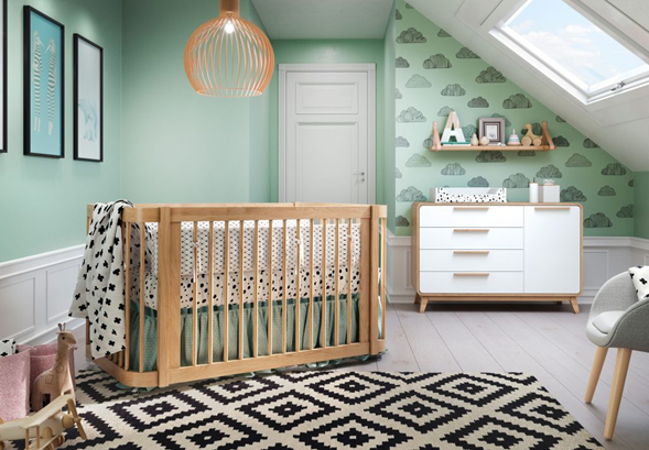 Cuna Evolutiva 2 en 1 madera