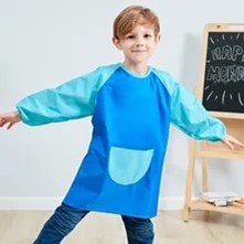 Delantales de arte impermeables para niños