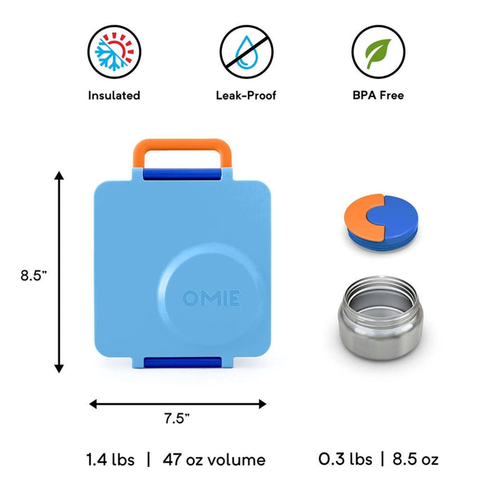 Lonchera Omiebox Isotérmica | Azul