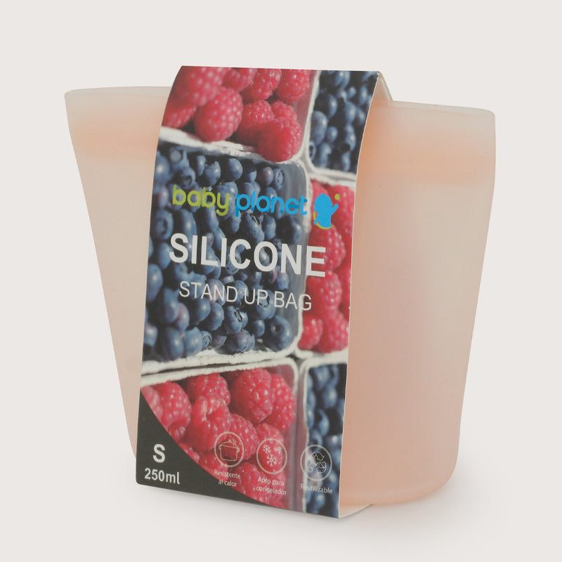 Bolsa Silicona 250 Ml Transparente