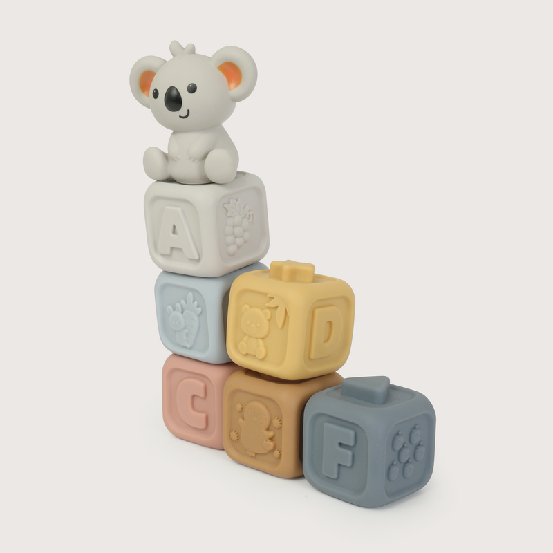 Juguete Bloque Apilable Koala