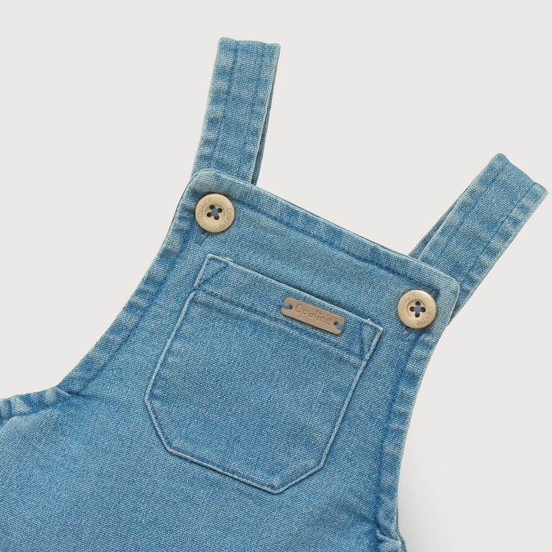 Jardinera de jeans de bebé unisex