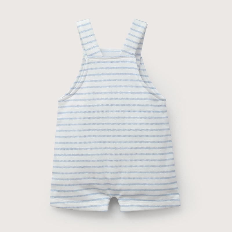 Jardinera Blanca De Bebé Niño