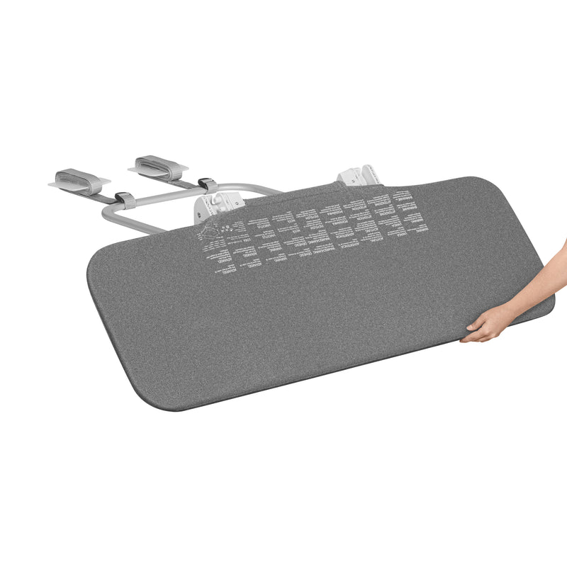 Baranda de Cama Lora Grey Stone