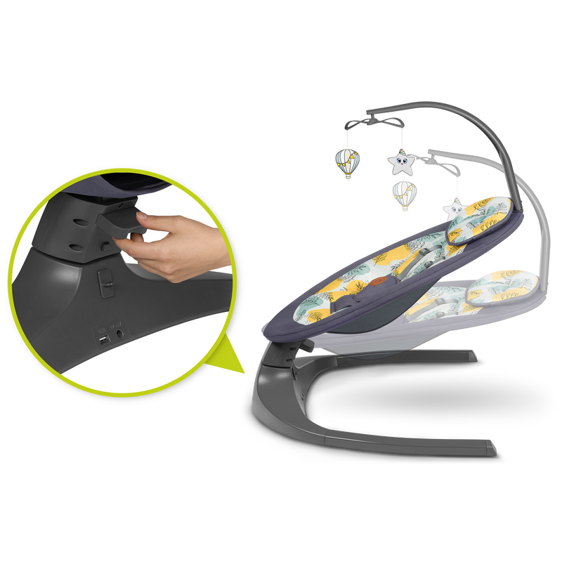 Silla Nido Hamaca Mecedora Ralf