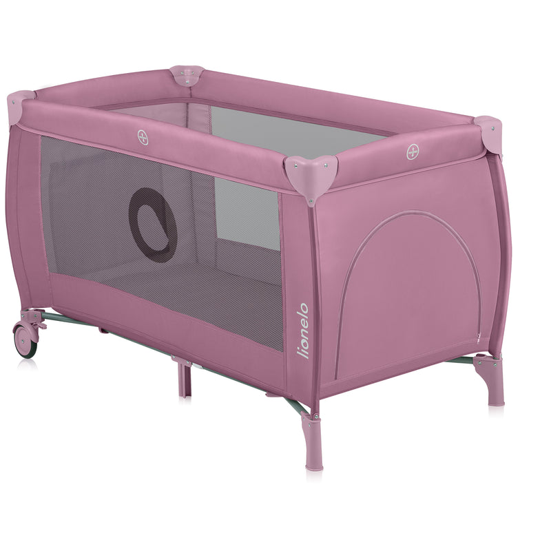 Cuna de Viaje Lionelo Stefi 2 en 1 Pack and Play con Entrada Lateral y Bolsa de Transporte