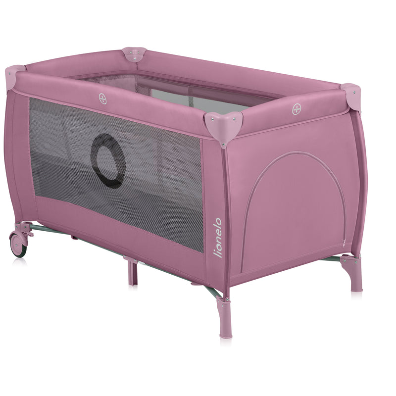 Cuna de Viaje Lionelo Stefi 2 en 1 Pack and Play con Entrada Lateral y Bolsa de Transporte