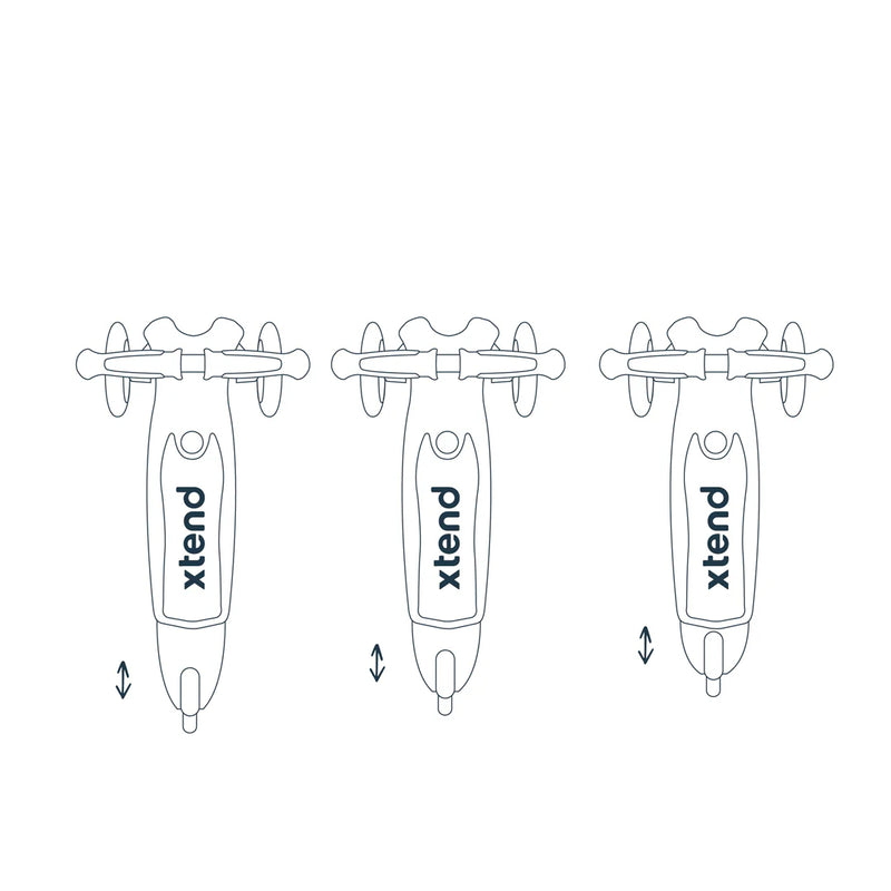 Scooter Xtend Mini-Ride Coral Pink